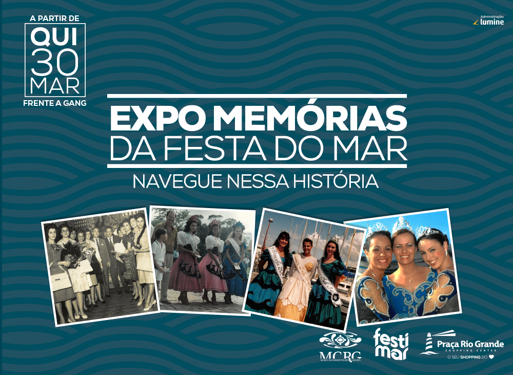 Expo Memórias da Festa do Mar inicia nesta quinta, 30 de março.