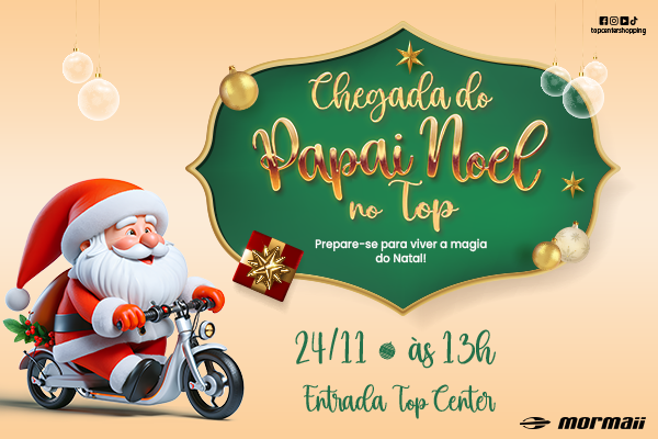 Chegada do Papai Noel - 2024