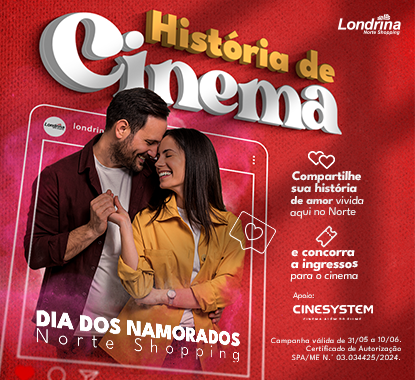 História de Cinema - Dia dos Namorados Norte Shopping