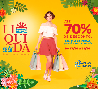 Liquida Verão Águas Lindas Shopping 