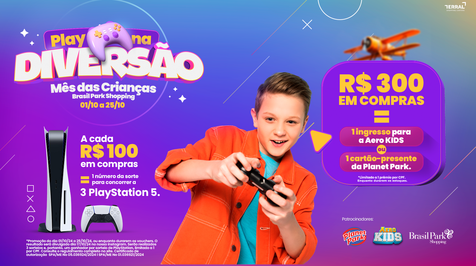 Play na Diversão - Campanha Dia das Crianças