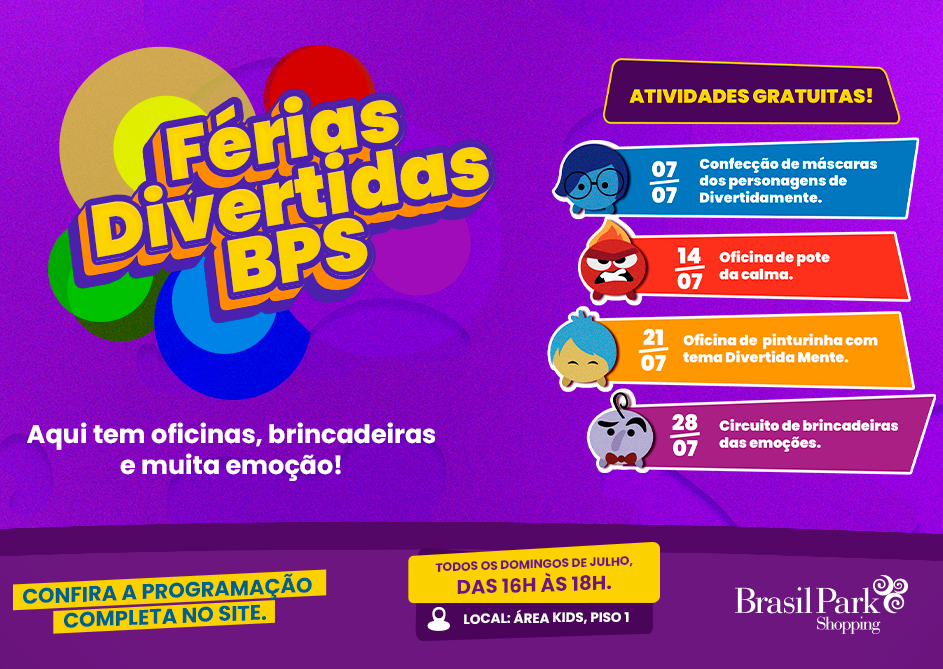 CAMPANHA FÉRIAS DIVERTIDAS BPS