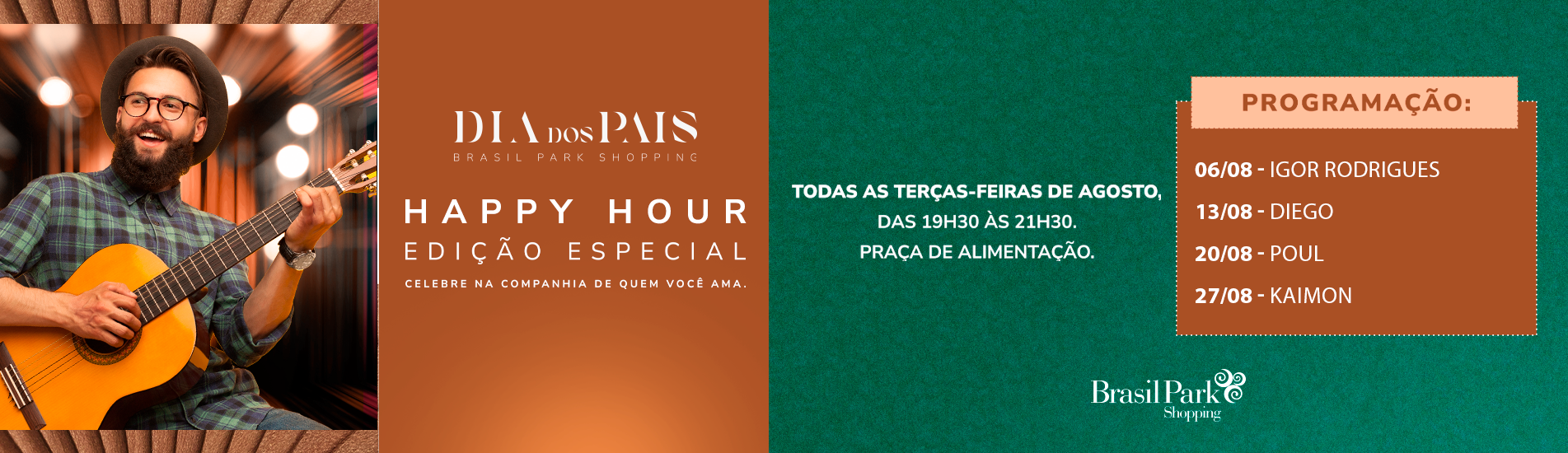 Happy Hour Mês dos Pais