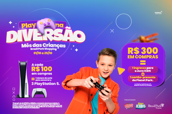 Play na Diversão - Campanha Dia das Crianças