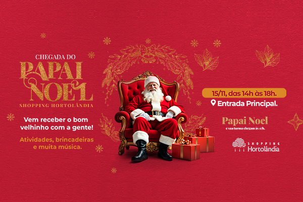 Chegada do Papai Noel