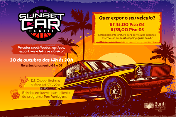 SUNSET CAR BURITI