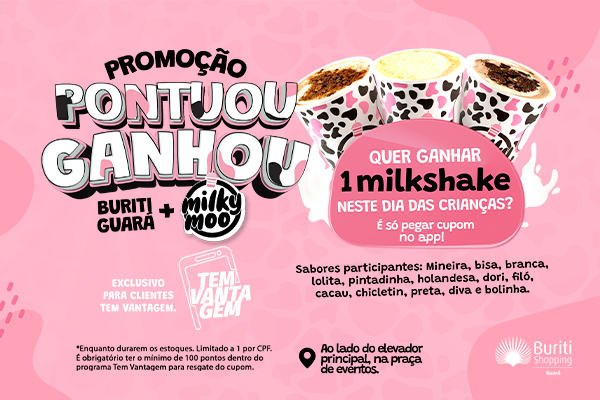 PROMOÇÃO PONTUOU GANHOU