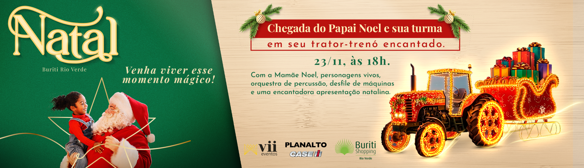 Chegada do Papai Noel