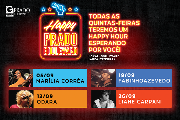 Happy Hour do Prado