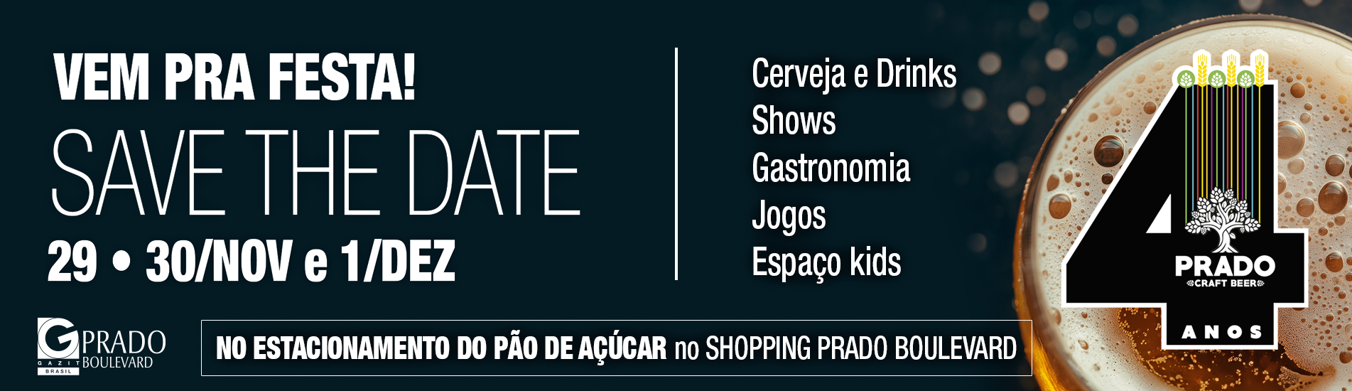 4 Anos do Prado Craft Beer 