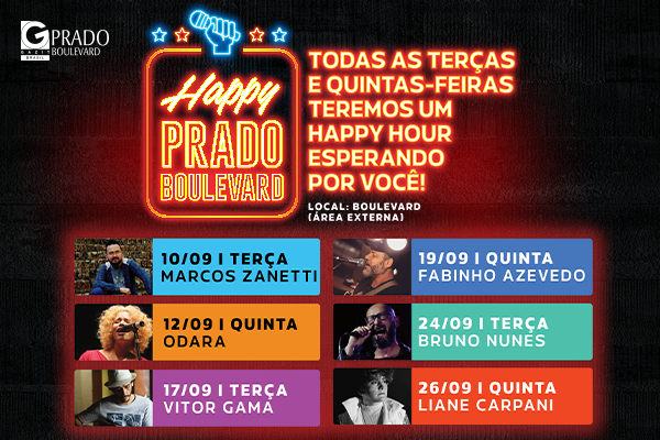 Happy Hour do Prado 