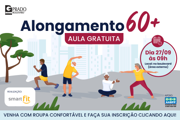 Aula de Alongamento 60+