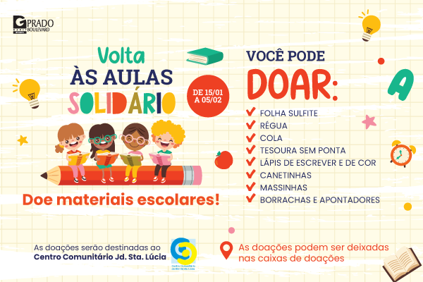 Campanha Material Escolar